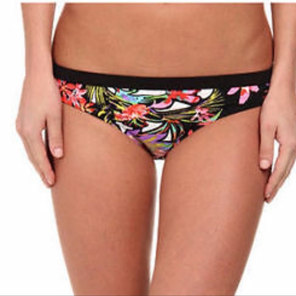NWT! Nanette Lepore Tropical Havana Heartbreaker Bikini Hipster Bottoms